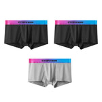 3 Pack Men’s U Pouch Trunks with Ombré Waistband
