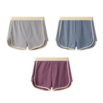 3 Pack Men's Ultra-Soft Cotton Solid Color Odor-Control Boxer Briefs