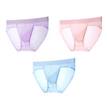 3 Pack Men's Enhancing U-Pouch Seamless Sexy & Breathable Briefs
