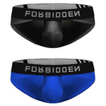 2 Pack Men's Stretchy & Breathable with Supportive Pouch Seamless Bikini