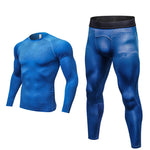 Men's Moisture-Wicking Lining No-Roll Waistband Full Coverage Activewear Tops & Tights