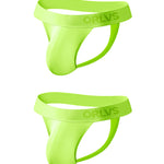 2 Pack Men's Large Pouch Enhancing Modal Breathable Thong