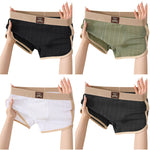 4 Pack Men's Cooling Airflow Body-Contouring Fit All-Season Boxer Briefs