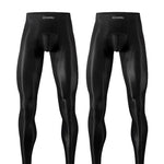 Men's Lightweight Semi-See-Through Sports Pants with Spacious Pouch