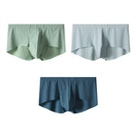 3 Pack Men's Cooling Seamless Trunks
