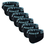 6 Pack Men's Quick-Dry Breathable Stay-Put Fit Soft Briefs