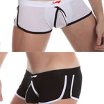 2 Pack Men's Ultra-Soft Modal Low-Rise Comfy Waistband Odor-Control Trunks
