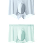 2 Pack Men's Ultra-Thin Ice Silk Quick-Dry Trunks