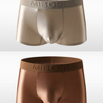 2 Pack Men's Premium Ice Silk Trunks – Ultra-Soft, Lightweight & Breathable