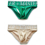2 Pack Men's Trendy Low-Rise Double Strap Jockstrap