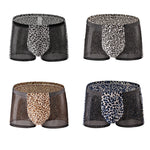4-pack Men's Seamless Comfort Odor-Control Ice Silk Trunks