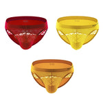 3 Pack Men's Cooling Airflow Sexy Shape-Retaining Stretch Fit Briefs