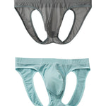 2 Pack Men's Breathable Mesh Jockstrap