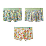 3 Pack Men's Mid-Rise Stay-Put Fit Skin-Friendly Breathable Briefs & Trunks