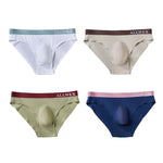 4 Pack Men's Cooling Stretch Fit Lightweight & Airy Soft Touch Briefs