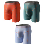 3 Pack Men's Mid-Rise Sporty Cut Full Coverage Anti-Chafing Odor-Control Midway Briefs