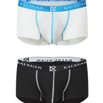 2 Pack Men's Modal Simple Skin-Friendly Trunks