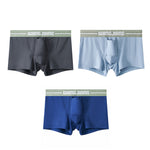 3 Pack Men’s Breathable Trunks with Front Pouch