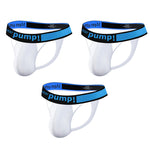 Men's Sexy Butt-Lifting Sporty U-Pouch Large Thong & Strings