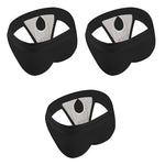 3 Pack Men's Soft Cotton Blend Waffle Briefs with Separate Pouch and High-Leg Cut