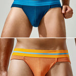 Sexy Spliced Color Briefs For Men