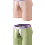 2 Pack Men's Anti-Chafing Side Vent & Separate Pouch Midway Briefs