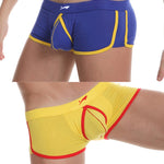 2 Pack Men's Ultra-Soft Modal Low-Rise Comfy Waistband Odor-Control Trunks