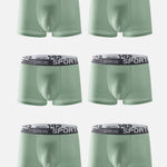 6 Pack Men’s Contour Pouch Mesh Trunks