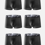 6 Pack Men’s Contour Pouch Mesh Trunks