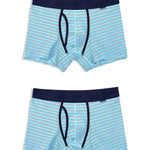 2 Pack European Luxury Brand Personalized Striped Men's Underwear