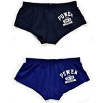 2-pack Men's DM Printed Lettering Low Waist Sexy Cotton Boxer Shorts
