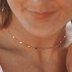 Tropical Aloha Multicolor Choker