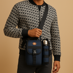 Compact crossbody water bottle carrier bag | Mason