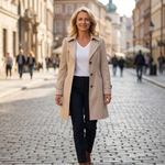 Michelle – Elegant Vintage Beach Coat