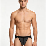 3 Pack Men's Front Mesh Breathable Sporty & Trendy Jockstraps