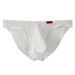 3 Pack Men's Ice Silk High-Elastic Breathable Briefs for Sports