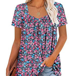 ROBIN | COZY TOP WITH SHORT SLEEVES & PRINT