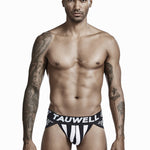 Low-rise Letter Men's Pouch Briefs