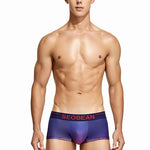 Men's Sexy U Convex Pouch Low-rise Trunks