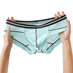 3 Pack Men's Semi-Transparent Comfortable Soft Skin-Friendly Minimalist Briefs