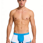 2 Pack Men's Premium Ice Silk U-Pouch Design Soft & Smooth Trunks
