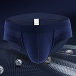 4 Pack Men's Solid Breathable Anti-Pinch Briefs