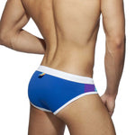 Mens Beachwear Bulge Pouch Paded Swim Briefs