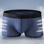 4 Pack Mesh Ice Silk Cool Fresh Men's Trunks