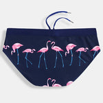 Men's Printed Low Rise Swim Briefs