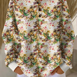 Mille | Cozy Sweater with Christmas Tree Pattern