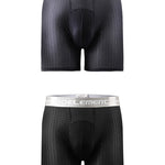 2 Pack Mesh Ice Silk Moisture Wicking Sport Boxer Underwear