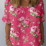 Kerensa | Artistic Floral Shirt