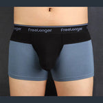 FreeLonger Men's Big Pouch Microfiber Breathable Trunks