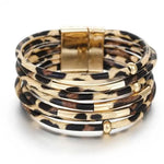 Wide Boho Multilayer Wrap Bracelet